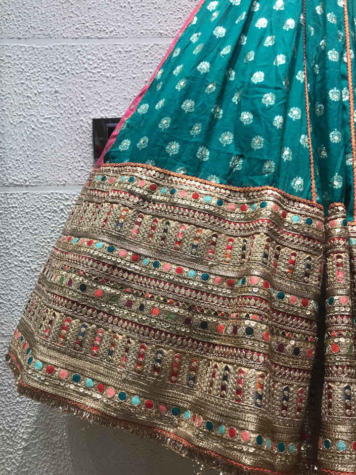 LOVELY MULTI COLOR LEHENGA CHOLI shreedesignersaree