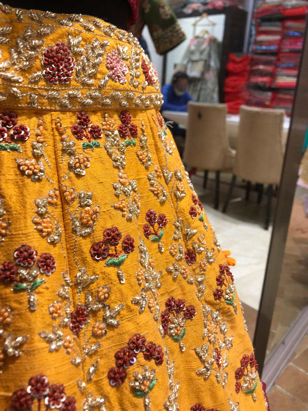 ALLURING YELLOW LEHENGA CHOLI shreedesignersaree