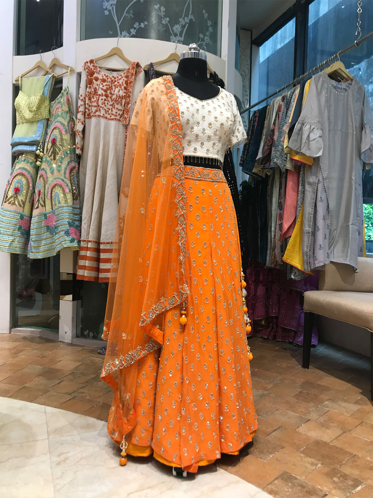 20 Orange Lehengas that prove 'Orange is the New Red' when it comes to  Bridal Lehengas! | Bridal Look | Wedding Blog