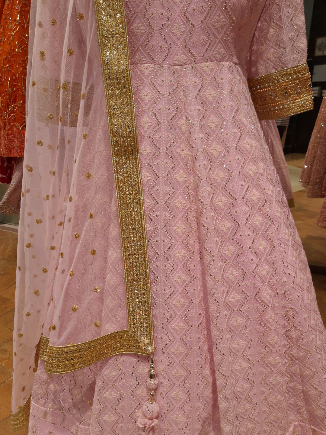 LOVELY PINK GOWN shreedesignersaree